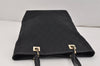 Authentic GUCCI Vintage Shoulder Tote Bag GG Canvas Leather 0021099 Black 2727K