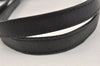Authentic GUCCI Vintage Shoulder Tote Bag GG Canvas Leather 0021099 Black 2727K
