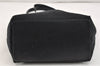 Authentic GUCCI Vintage Shoulder Tote Bag GG Canvas Leather 0021099 Black 2727K
