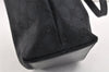 Authentic GUCCI Vintage Shoulder Tote Bag GG Canvas Leather 0021099 Black 2727K
