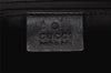 Authentic GUCCI Vintage Shoulder Tote Bag GG Canvas Leather 0021099 Black 2727K
