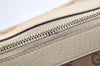 Authentic GUCCI Abbey Shoulder Tote Bag GG Canvas Leather 141470 Brown 2729K