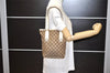 Authentic GUCCI Charmy Shoulder Tote Bag GG Canvas Leather 153361Brown 2730K