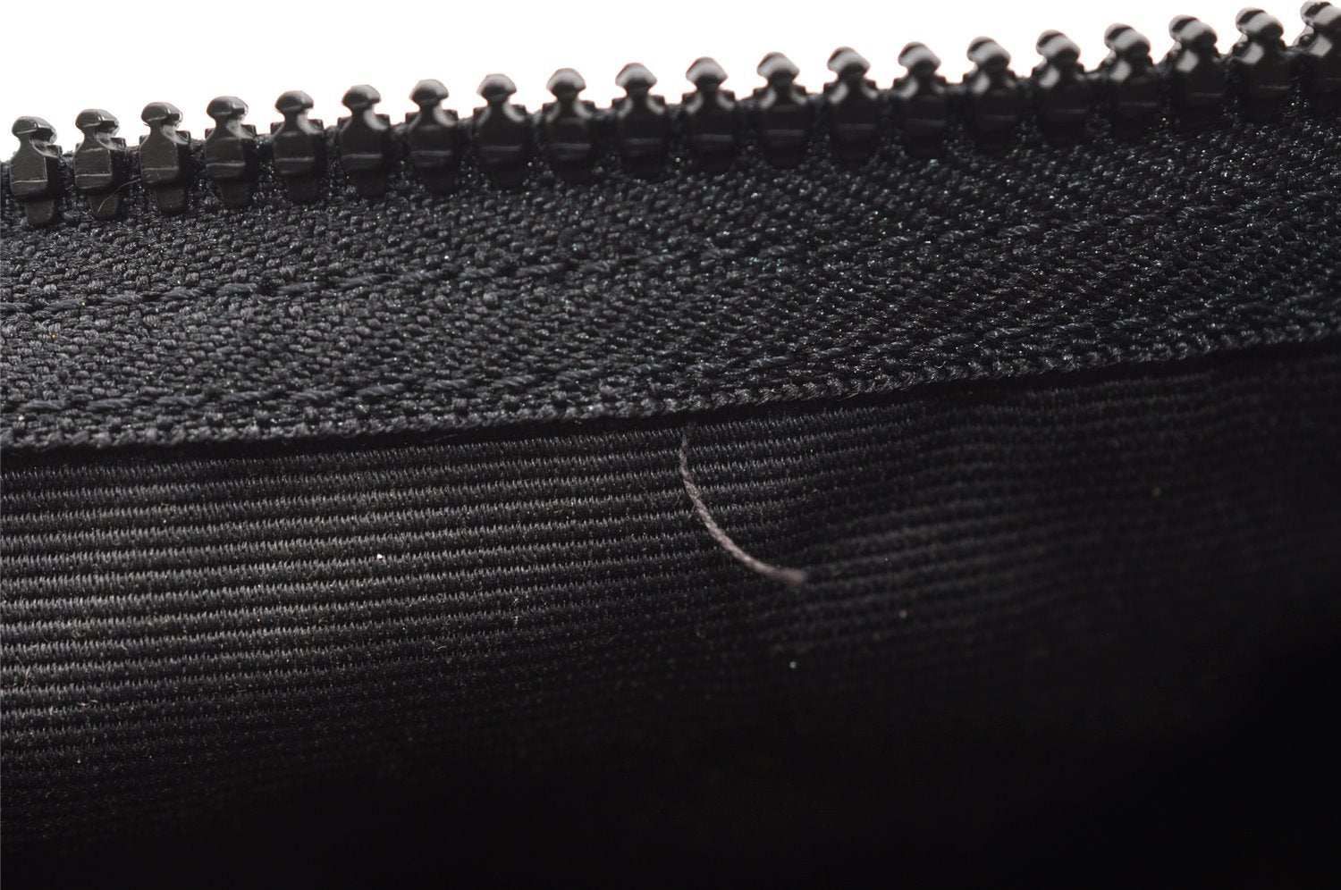 Authentic FENDI Nylon Leather Shoulder Hand Bag Purse Black Junk 2731I