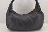 Authentic FENDI Vintage Spy Bag Shoulder Hand Bag Purse Leather Navy 2731K