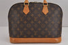 Authentic Louis Vuitton Monogram Alma Hand Bag Purse M51130 LV 2732J