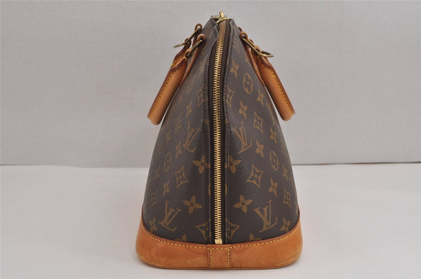 Authentic Louis Vuitton Monogram Alma Hand Bag Purse M51130 LV 2732J