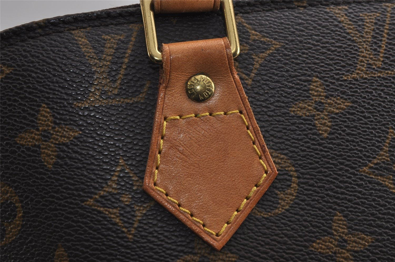 Authentic Louis Vuitton Monogram Alma Hand Bag Purse M51130 LV 2732J
