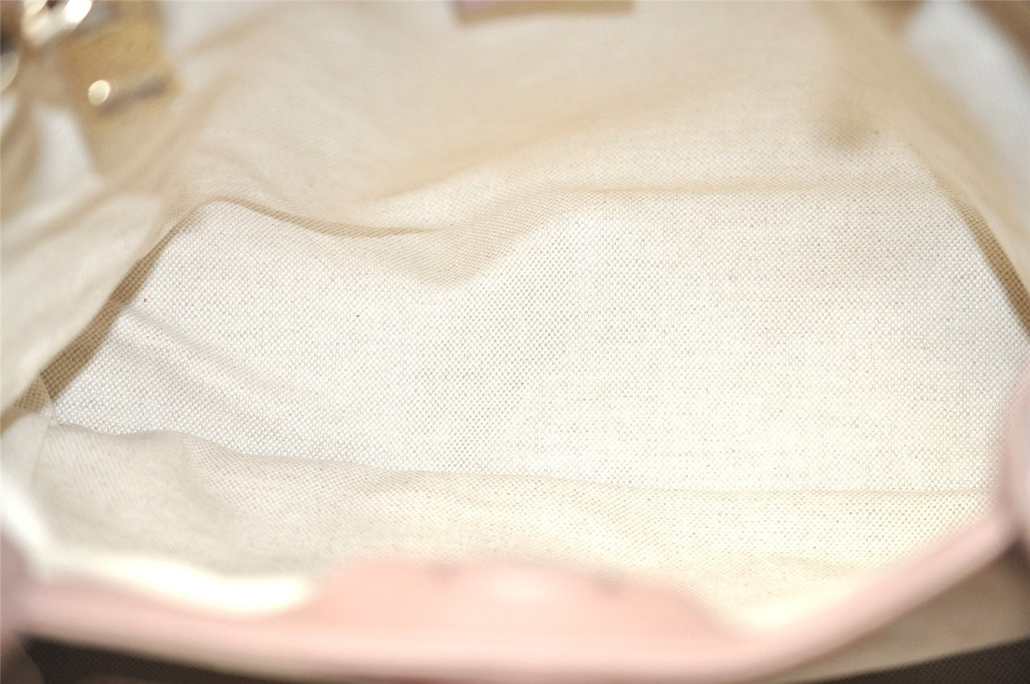 Authentic GUCCI Bamboo Shopper Small 2Way Hand Bag Leather 336032 Pink 2733I