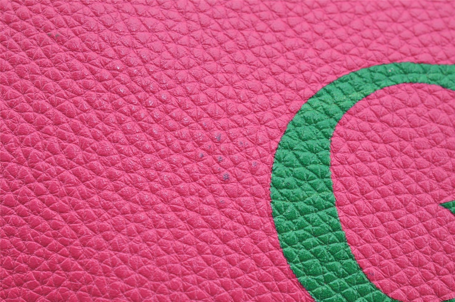 Authentic GUCCI Portfolio Clutch Hand Bag Purse Leather 500981 Pink 2734I