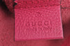 Authentic GUCCI Portfolio Clutch Hand Bag Purse Leather 500981 Pink 2734I