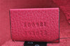 Authentic GUCCI Portfolio Clutch Hand Bag Purse Leather 500981 Pink 2734I