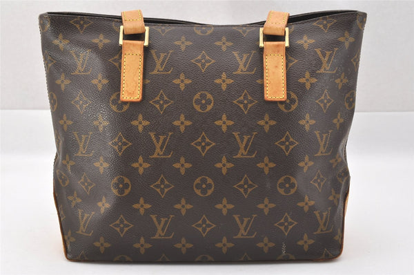 Authentic Louis Vuitton Monogram Cabas Piano Shoulder Tote Bag M51148 LV 2734J