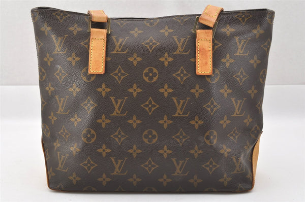 Authentic Louis Vuitton Monogram Cabas Piano Shoulder Tote Bag M51148 LV 2734J