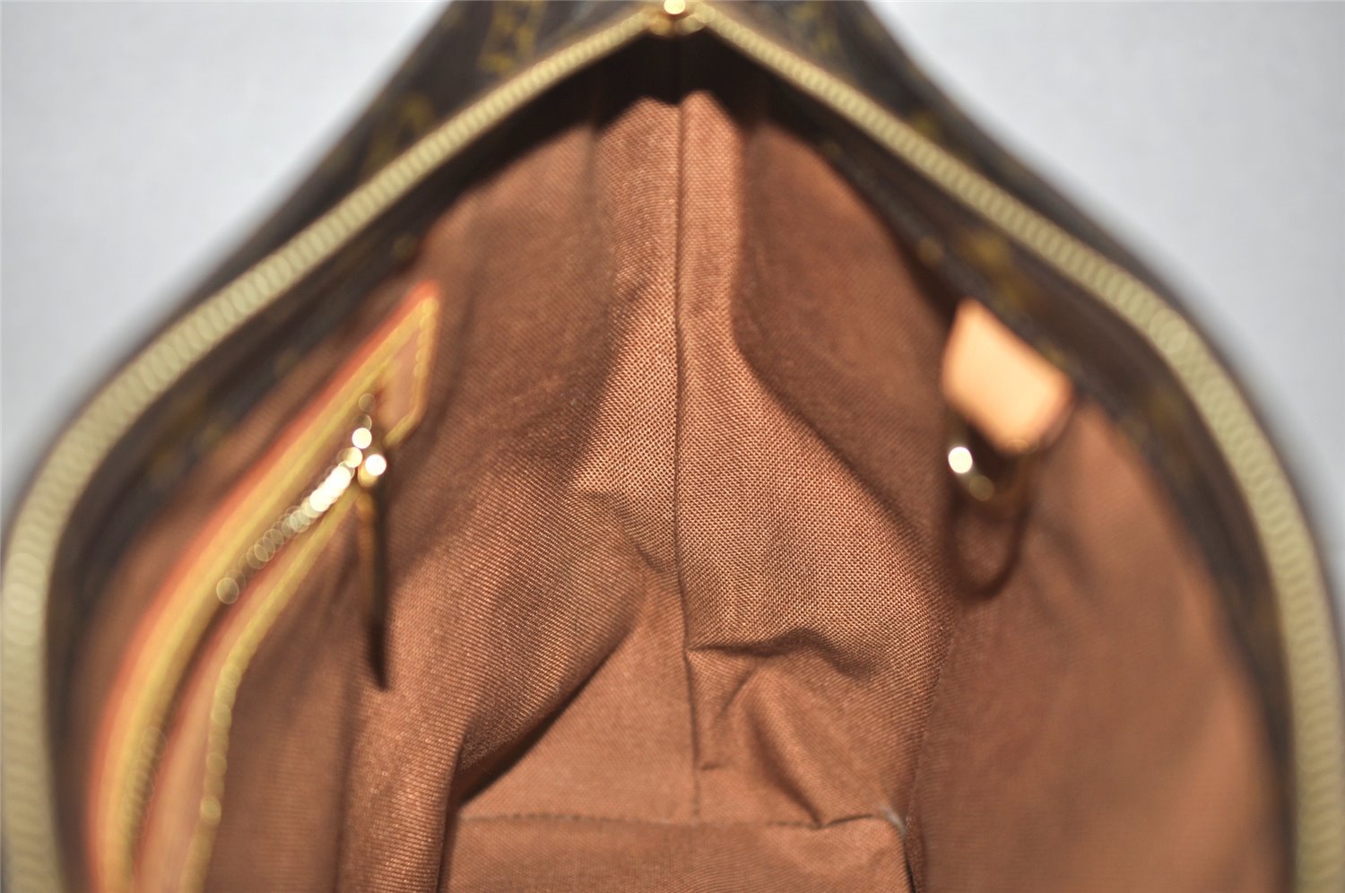 Authentic Louis Vuitton Monogram Cabas Piano Shoulder Tote Bag M51148 LV 2734J