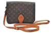 Auth Louis Vuitton Monogram Cartouchiere GM M51252 Shoulder Cross Bag Junk 2735H