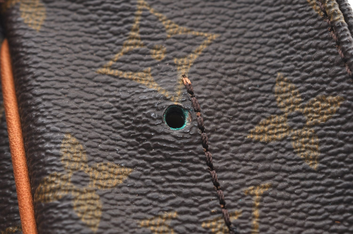 Auth Louis Vuitton Monogram Cartouchiere GM M51252 Shoulder Cross Bag Junk 2735H