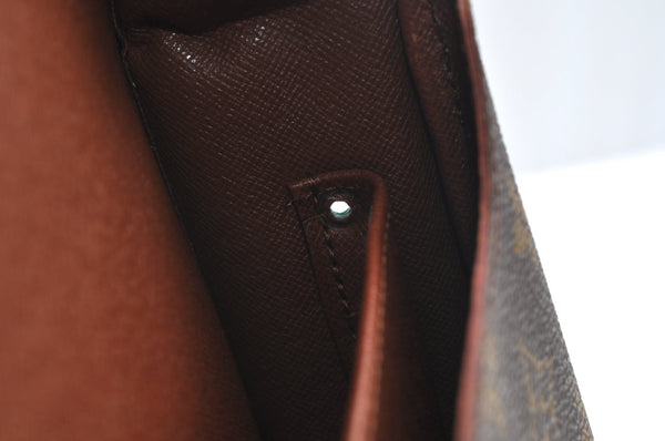 Auth Louis Vuitton Monogram Cartouchiere GM M51252 Shoulder Cross Bag Junk 2735H