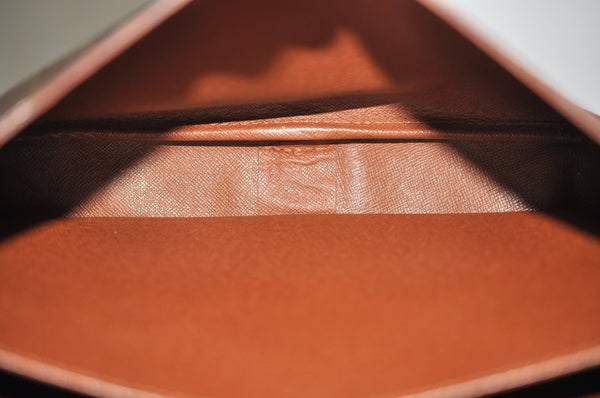 Auth Louis Vuitton Monogram Cartouchiere GM M51252 Shoulder Cross Bag Junk 2735H