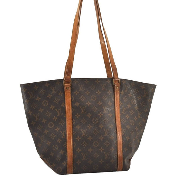 Authentic Louis Vuitton Monogram Sac Shopping PM Tote Bag M51108 LV 2735J