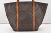 Authentic Louis Vuitton Monogram Sac Shopping PM Tote Bag M51108 LV 2735J