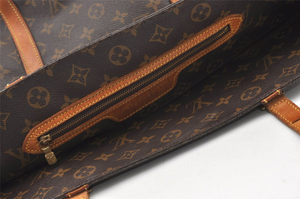 Authentic Louis Vuitton Monogram Sac Shopping PM Tote Bag M51108 LV 2735J