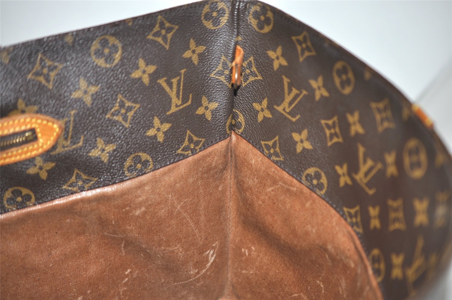 Authentic Louis Vuitton Monogram Sac Shopping PM Tote Bag M51108 LV 2735J