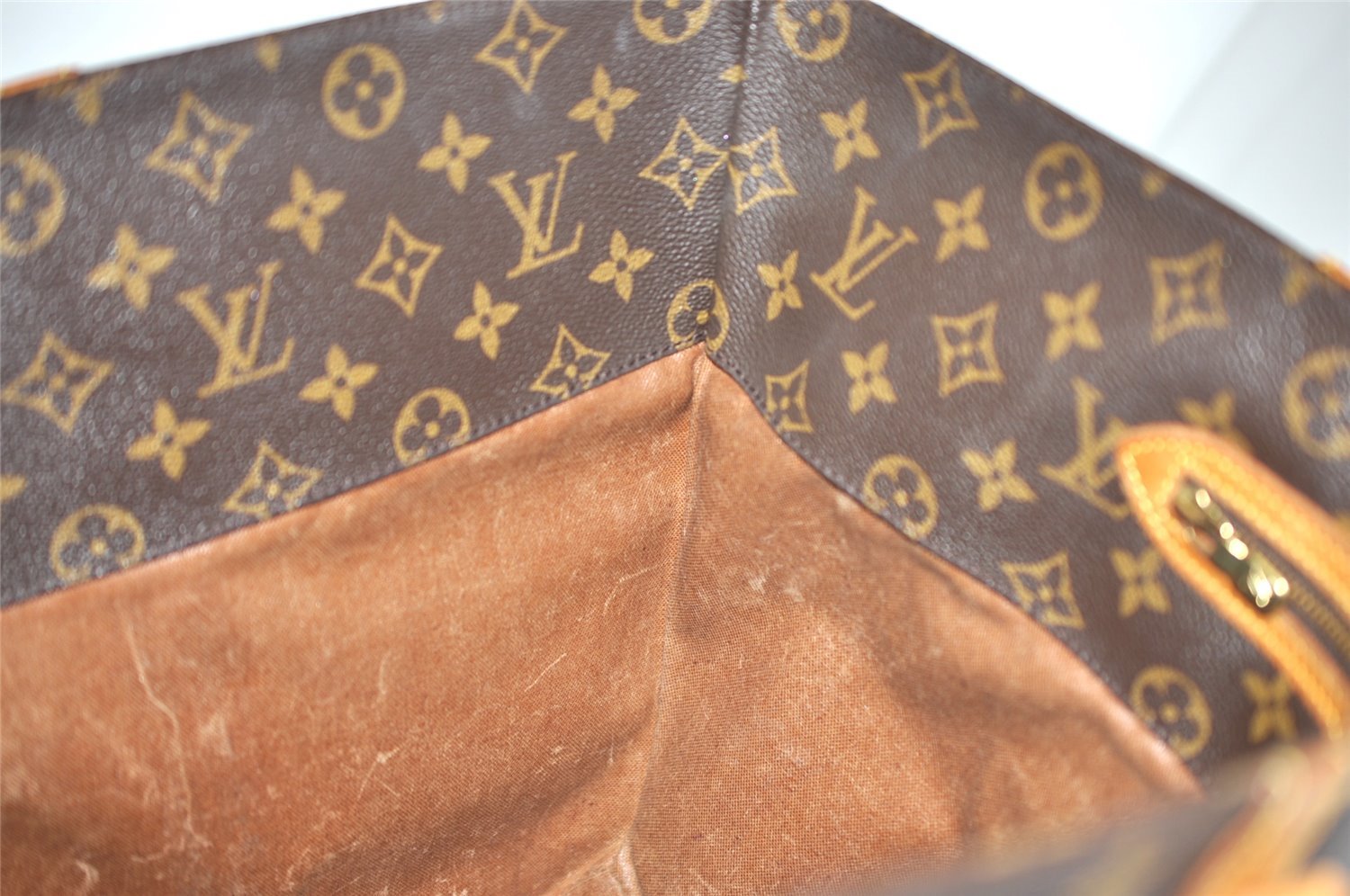 Authentic Louis Vuitton Monogram Sac Shopping PM Tote Bag M51108 LV 2735J