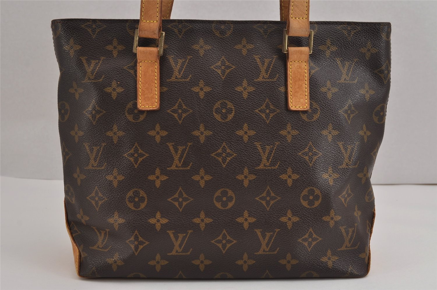 Authentic Louis Vuitton Monogram Cabas Piano Shoulder Tote Bag M51148 LV 2736J