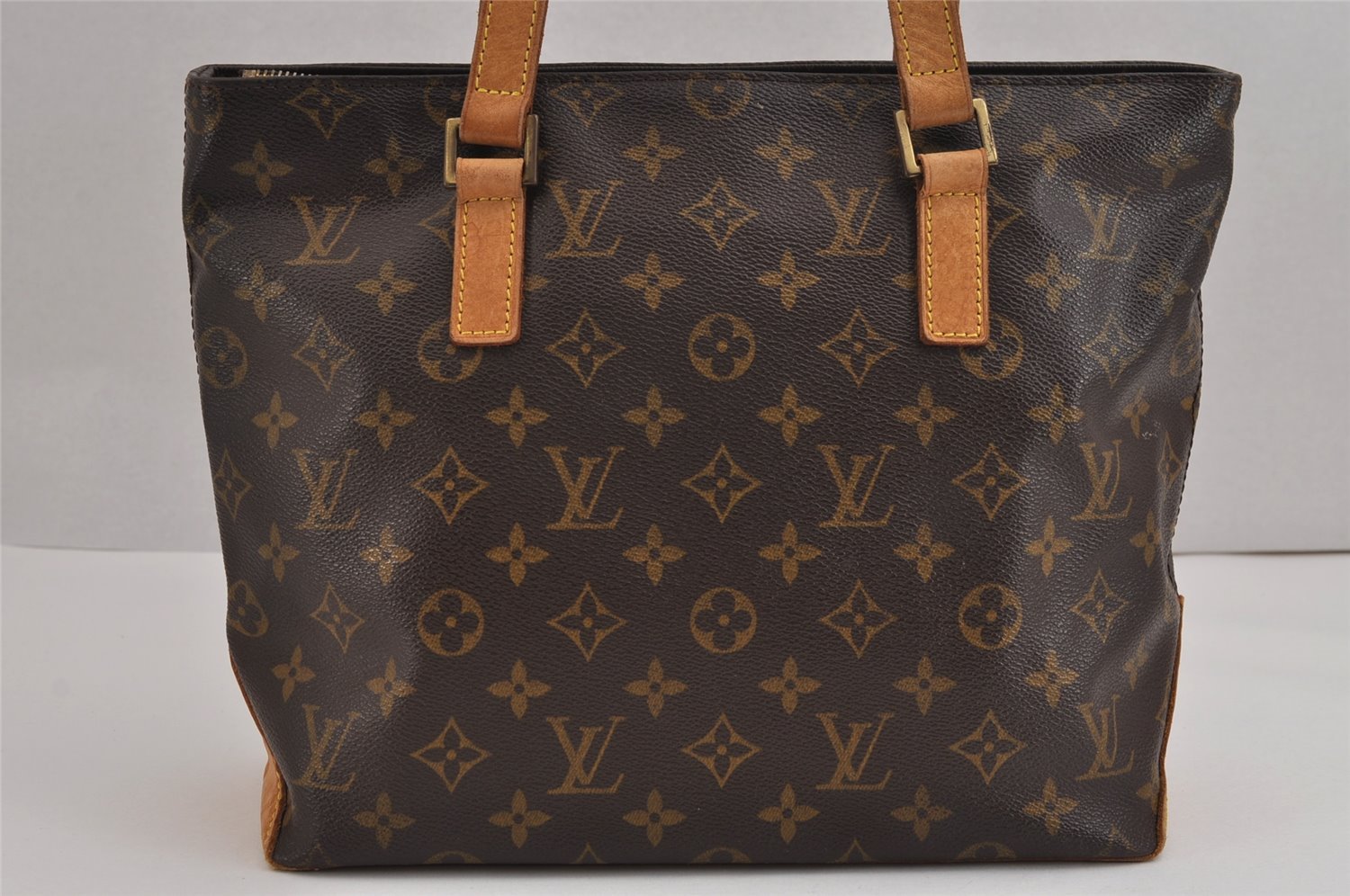 Authentic Louis Vuitton Monogram Cabas Piano Shoulder Tote Bag M51148 LV 2736J
