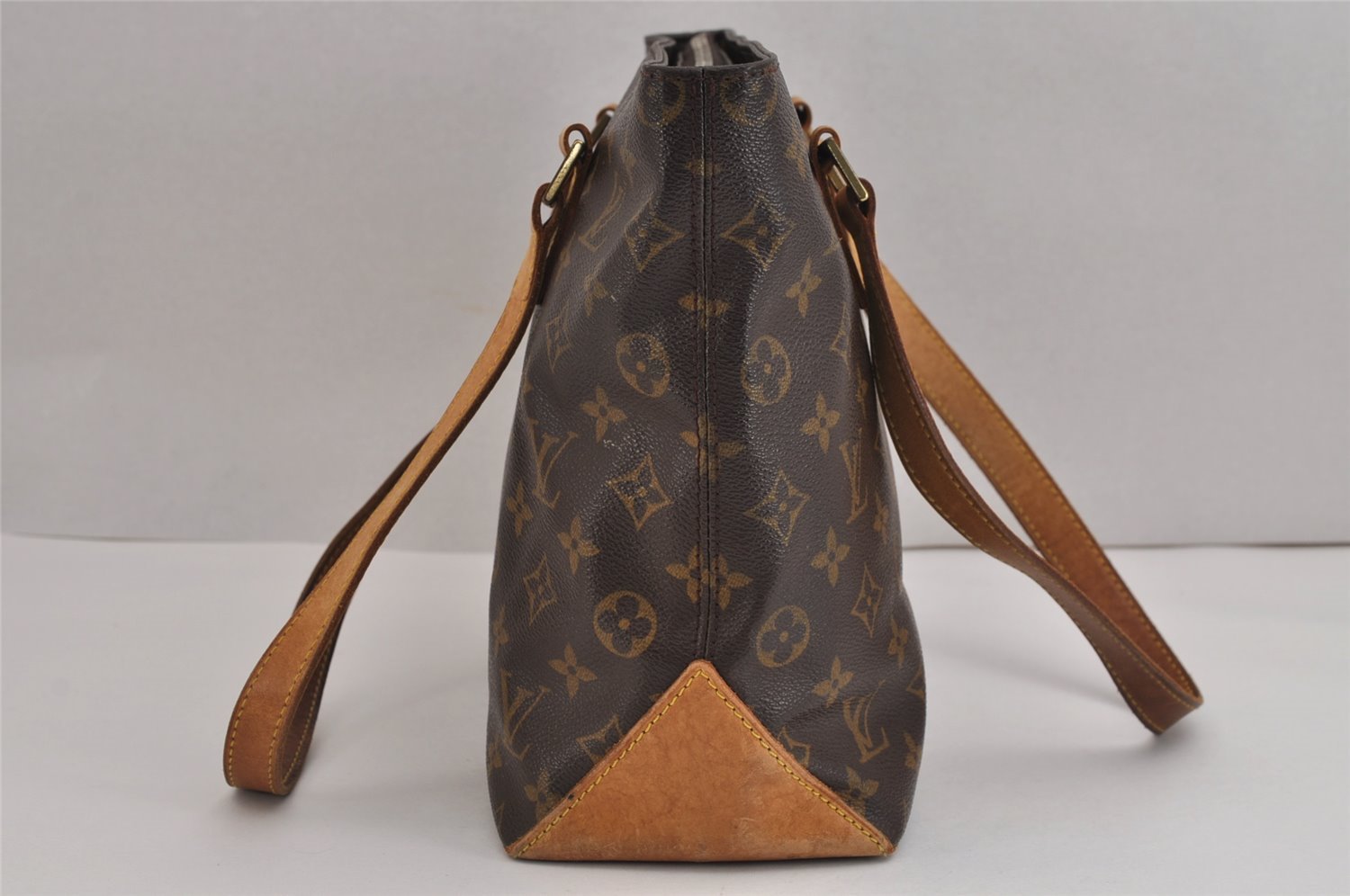 Authentic Louis Vuitton Monogram Cabas Piano Shoulder Tote Bag M51148 LV 2736J