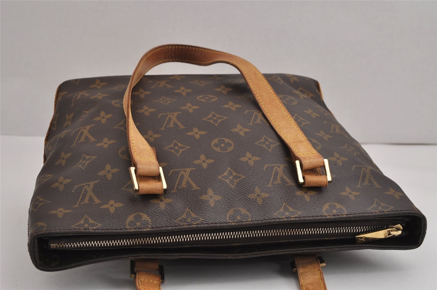 Authentic Louis Vuitton Monogram Cabas Piano Shoulder Tote Bag M51148 LV 2736J