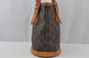 Authentic Louis Vuitton Monogram Bucket PM Shoulder Tote Bag M42238 LV 2737J