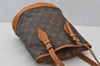 Authentic Louis Vuitton Monogram Bucket PM Shoulder Tote Bag M42238 LV 2737J