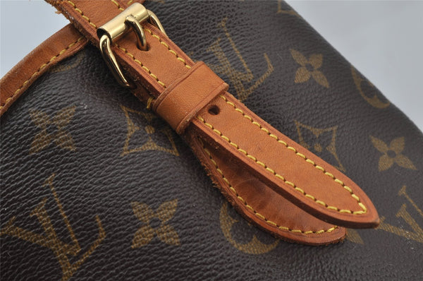 Authentic Louis Vuitton Monogram Bucket PM Shoulder Tote Bag M42238 LV 2737J