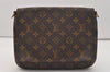 Authentic Louis Vuitton Monogram Musette Tango Clutch Bag M51257 Junk 2739J