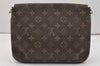 Authentic Louis Vuitton Monogram Musette Tango Clutch Bag M51257 Junk 2739J