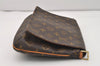 Authentic Louis Vuitton Monogram Musette Tango Clutch Bag M51257 Junk 2739J