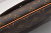 Authentic Louis Vuitton Monogram Musette Tango Clutch Bag M51257 Junk 2739J