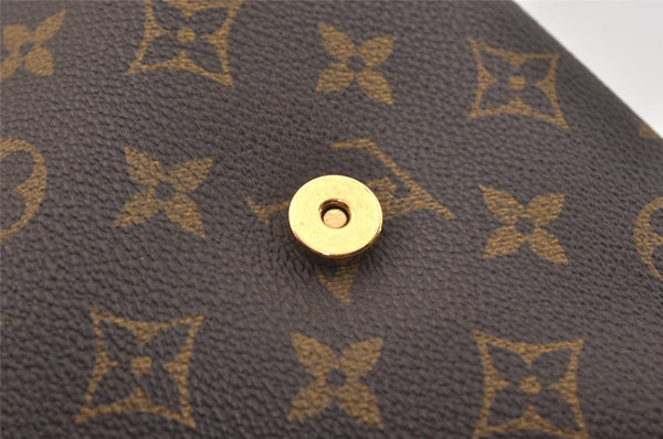 Authentic Louis Vuitton Monogram Musette Tango Clutch Bag M51257 Junk 2739J