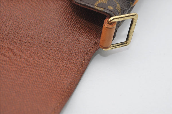 Authentic Louis Vuitton Monogram Musette Tango Clutch Bag M51257 Junk 2739J