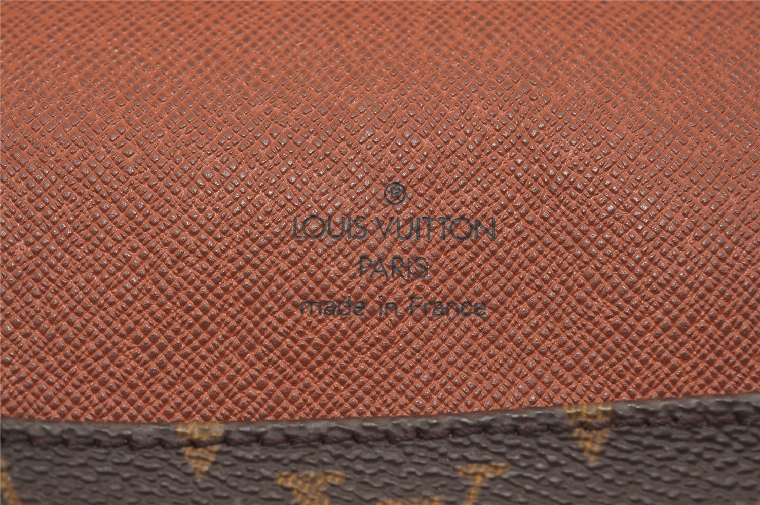 Authentic Louis Vuitton Monogram Musette Tango Clutch Bag M51257 Junk 2739J