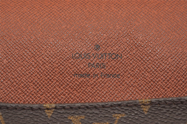 Authentic Louis Vuitton Monogram Musette Tango Clutch Bag M51257 Junk 2739J