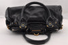 Authentic Chloe Vintage Paddington Leather Shoulder Hand Bag Black 2740I