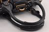 Authentic Chloe Vintage Paddington Leather Shoulder Hand Bag Black 2740I