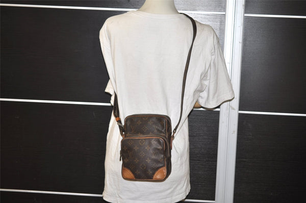 Authentic Louis Vuitton Monogram Amazone Shoulder Cross Body Bag M45236 LV 2740J