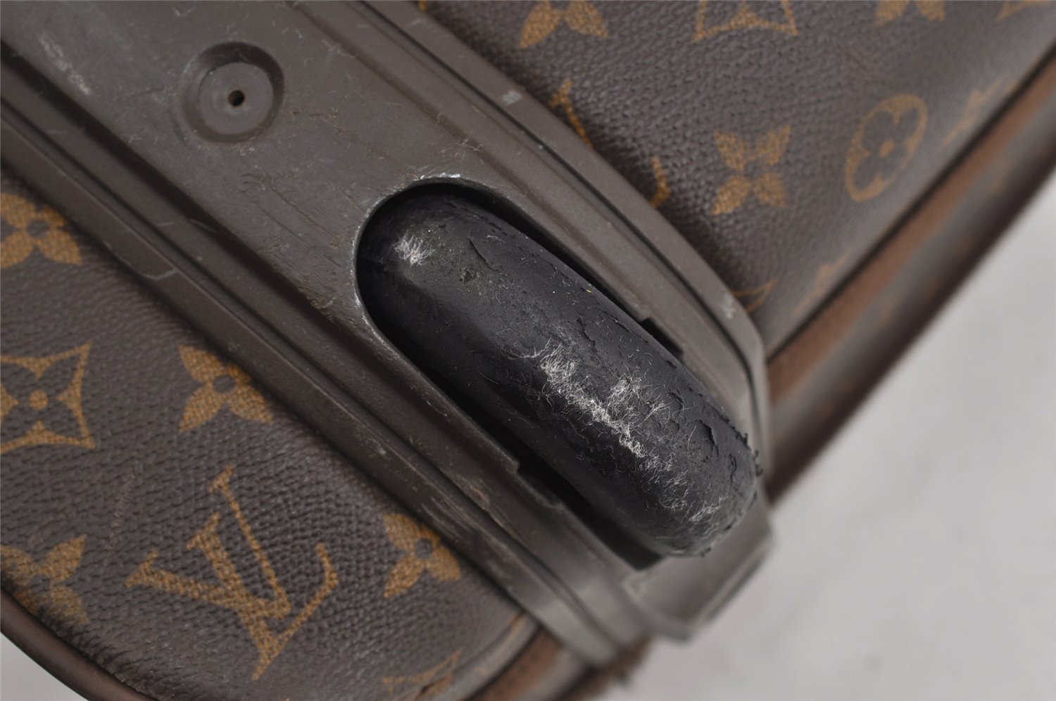 Authentic Louis Vuitton Monogram Pegase 55 Travel Suitcase M23294 LV Junk 2741I