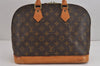 Authentic Louis Vuitton Monogram Alma Hand Bag Purse M51130 LV 2741J