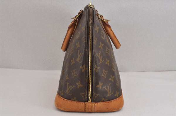 Authentic Louis Vuitton Monogram Alma Hand Bag Purse M51130 LV 2741J