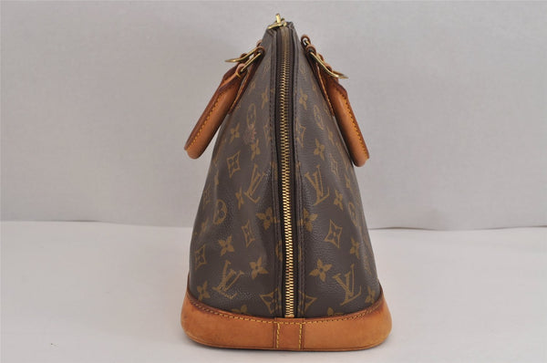 Authentic Louis Vuitton Monogram Alma Hand Bag Purse M51130 LV 2741J